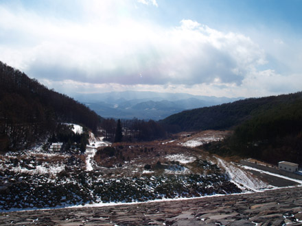 天端からの山岳展望